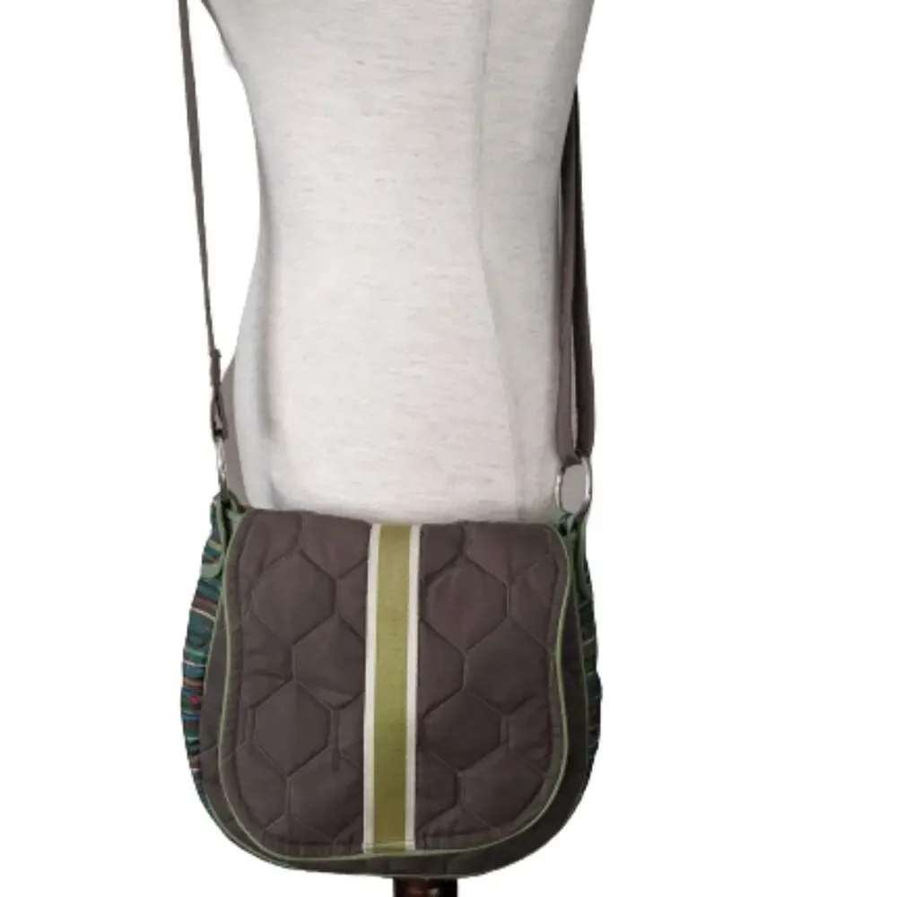 Cinda B Crossbody Saddlebag Purse